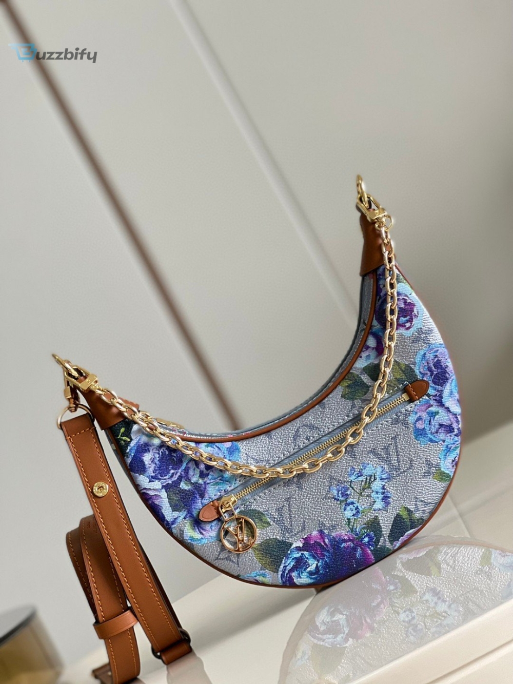 Louis Vuitton Loop Half-Moon Baguette Bag Multicolor For Women, Women’s Handbags, Shoulder Bags And Crossbody Bags 9.1in/23cm LV
