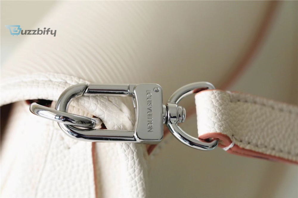 Louis Vuitton Buci Epi Quartz White For Women, Women’s Handbags, Shoulder And Crossbody Bags 24.5cm/9.6in LV M59457
