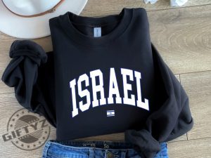 Israeli Shirt Jewish Sweatshirt Israel Sweater Hanukkah Support Israel Tee Jewish Hoodie Chanukah Israel Jewish Shirt