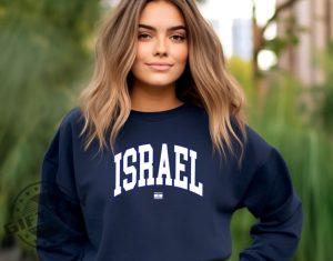 Israeli Shirt Jewish Sweatshirt Israel Sweater Hanukkah Support Israel Tee Jewish Hoodie Chanukah Israel Jewish Shirt