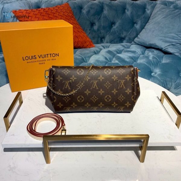 louis vuitton favorite pm monogram canvas for women womens handbags shoulder and crossbody bags 102in26cm lv m40717 buzzbify 1 5