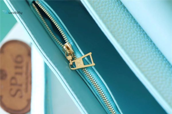 louis vuitton twist mm grain blue for women womens handbags shoulder and crossbody bags 91in23cm lv m20694 buzzbify 1 16