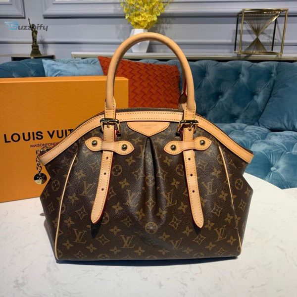 Louis Vuitton Tivoli Tote Bag Monogram Canvas For Women Womens Handbags Shoulder Bags 18.1In46cm Lv M40144