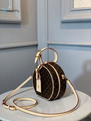 Louis Vuitton Petite Boite Chapeau Monogram Canvas For Women Womens Handbags Shoulder And Crossbody Bags 6.9In17.5Cm Lv M43514
