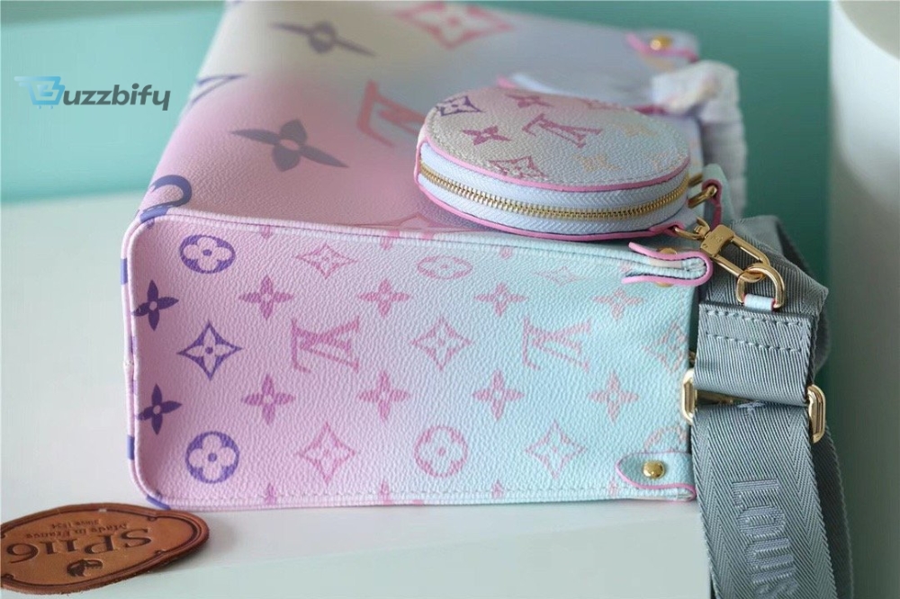 Louis Vuitton Onthego Pm Tote Bag In Monogram Canvas Sunrise Pastel For Women 25Cm Lv M59856 11 Louis Vuitton Onthego PM Tote Bag In Monogram Canvas Sunrise Pastel For Women 25cm LV M59856