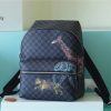 louis vuitton discovery backpack damier graphite canvas for men mens bags 40cm lv n45275 buzzbify 1