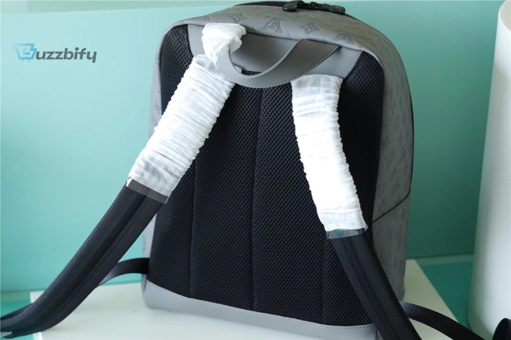 Louis Vuitton Racer Backpack Monogram Shadow Grey For Men, Men’s Bags 41cm LV M46105
