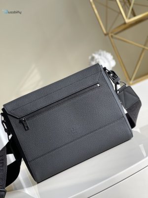 Louis Vuitton Messenger Grain Black For Men Mens Bags Shoulder And Crossbody Bags 11In28cm Lv M57080