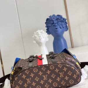 louis vuitton christopher mm monogram for men mens bags mens backpacks 173in44cm lv m59662 buzzbify 1 4