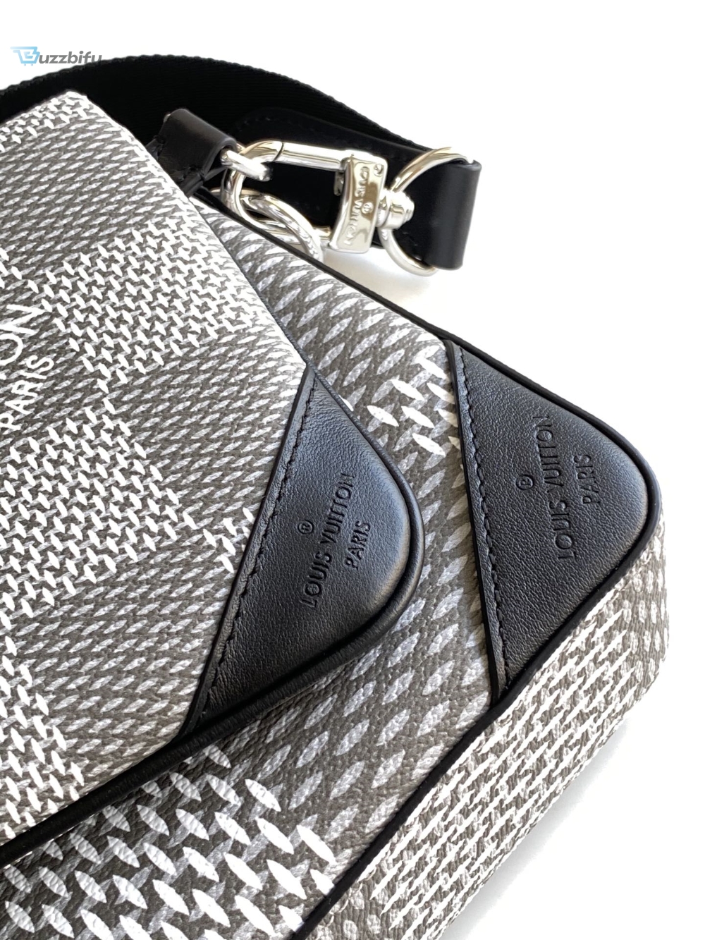 Louis Vuitton Trio Messenger Damier Graphite Plaster For Men, Men’s Bags, Shoulder And Crossbody Bags 9.8in/25cm LV
