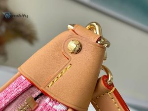 Louis Vuitton Loop Since 1854 Jacquard Pink By Nicolas Ghesquière For Cruise Show Womens Handbags 9.1In23cm Lv M81166