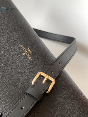 Louis Vuitton On My Side Mm Tote Bag Monogram Canvas Black For Women Womens Handbags Shoulder Bags 12In31cm Lv M53823