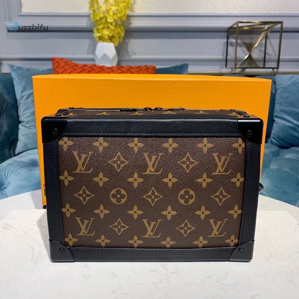 Louis Vuitton Soft Trunk Monogram Canvas For Women Womens Handbags Shoulder And Crossbody Bags 9.4In24cm Lv