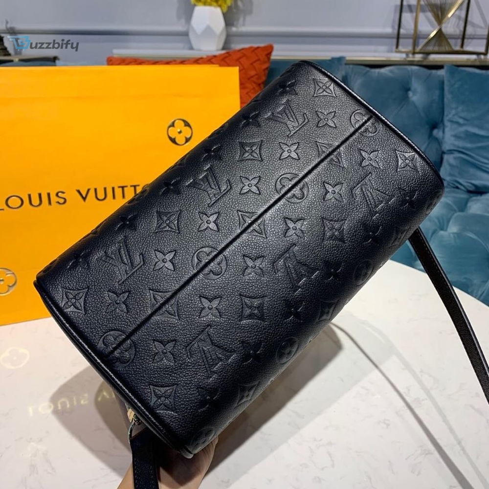 Louis Vuitton Speedy Bandouliere 25 Monogram Empreinte Black For Women, Women’s Handbags, Shoulder And Crossbody Bags 9.8in/25cm LV M42401
