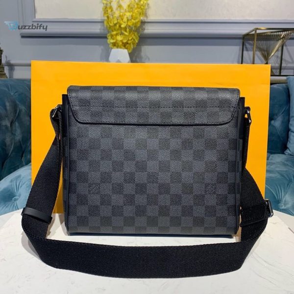 louis vuitton district pm damier graphite canvas for men mens bags shoulder and crossbody bags 98in25cm lv n41028 buzzbify 1 3