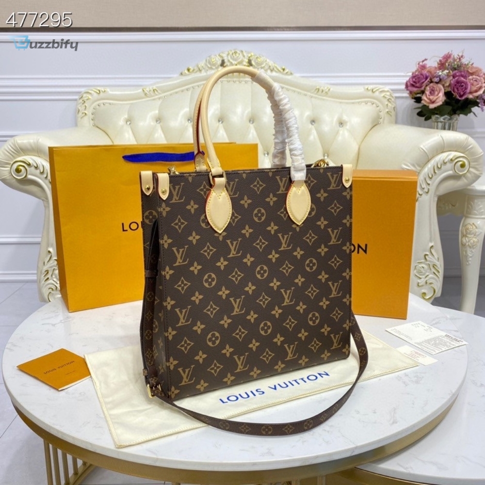 Louis Vuitton Sac Plat PM Monogram Canvas For Women, Women’s Handbags, Shoulder And Crossbody Bags 11.8in/30cm LV M45848
