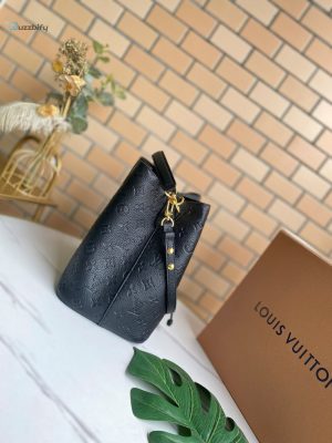 Louis Vuitton Neonoe Mm Bucket Bag Monogram Empreinte Black For Women Womens Handbags Shoulder Bags 10.2In26cm Lv M45256