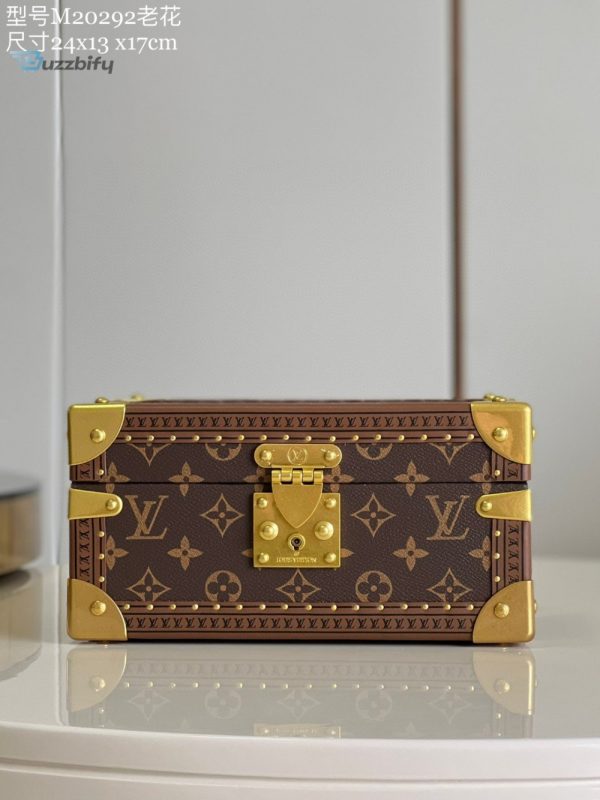 Louis Vuitton Coffret Tresor 24 For Brownpink Women Womens Handbags Shoulder Bags And Crossbody Bags 9.4In24cm Lv