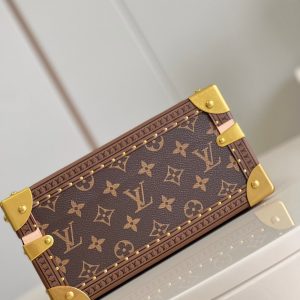 louis vuitton coffret tresor 24 for brownpink women womens handbags shoulder bags and crossbody bags 94in24cm lv buzzbify 1 4