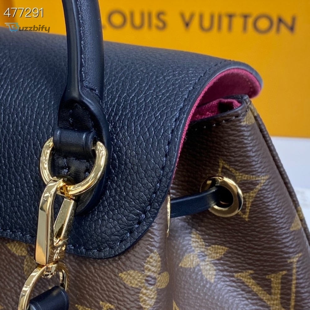 Louis Vuitton Montsouris BB Backpack Monogram Canvas Black For Women, Women’s Backpack 7.9in/20cm LV M45516
