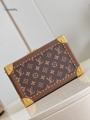 Louis Vuitton Coffret Tresor 24 For Brownyellow Women Womens Handbags Shoulder Bags And Crossbody Bags 9.4In24cm Lv