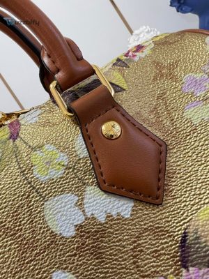 Louis Vuitton Speedy Bandouliere 25 Handbag Gold For Women Womens Handbags Shoulder Bags And Crossbody Bags 9.8In25cm Lv M21317