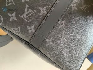 Louis Vuitton Keepall Bandouliere 45 Monogram Eclipse Canvas For Men Mens Bags Travel Bags 17.7In45cm Lv M40569