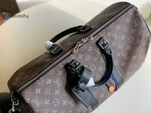 Louis Vuitton Keepall Bandouliere 45 Monogram Macassar Canvas For Men Mens Bags Travel Bags 17.7In45cm Lv M56711