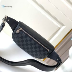 Louis Vuitton Campus Bumbag Damier Graphite Canvas For Men Mens Bags 10.2In26cm Lv N40362