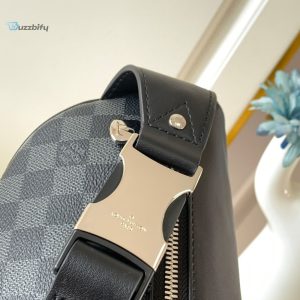 Louis Vuitton Campus Bumbag Damier Graphite Canvas For Men Mens Bags 10.2In26cm Lv N40362