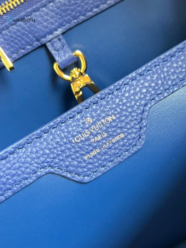 louis vuitton capuciness mm handbag blue for women womens handbags shoulder bags and crossbody bags 124in32cm lv buzzbify 1 2