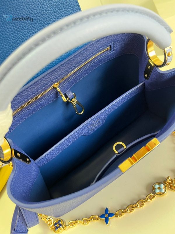 louis vuitton capuciness mm handbag blue for women womens handbags shoulder bags and crossbody bags 124in32cm lv buzzbify 1 4