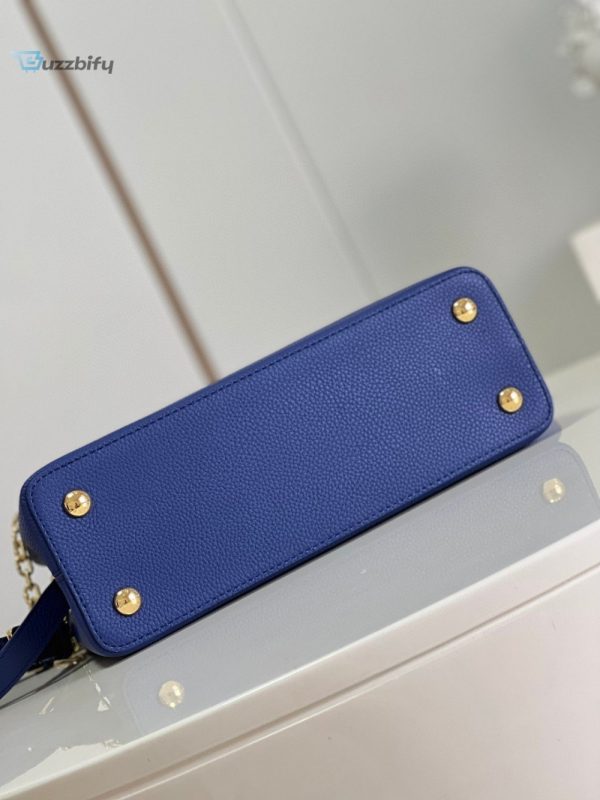 louis vuitton capuciness mm handbag blue for women womens handbags shoulder bags and crossbody bags 124in32cm lv buzzbify 1 7
