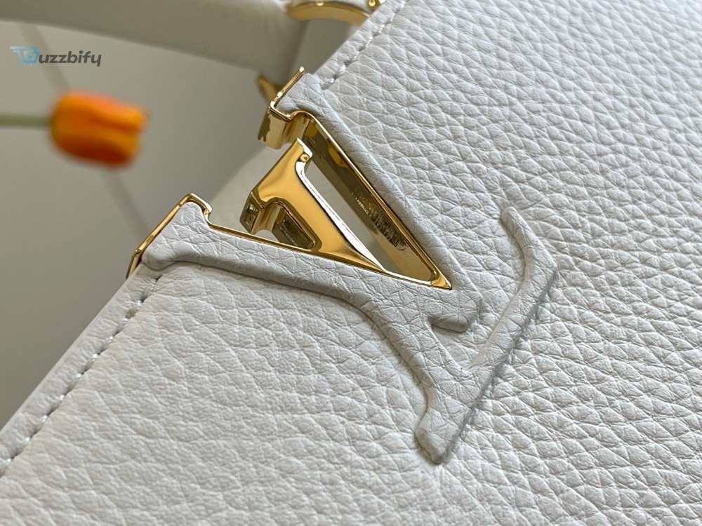 Louis Vuitton Capuciness MM Handbag White For Women, Women’s Handbags, Shoulder Bags And Crossbody Bags 12.4in/32cm LV
