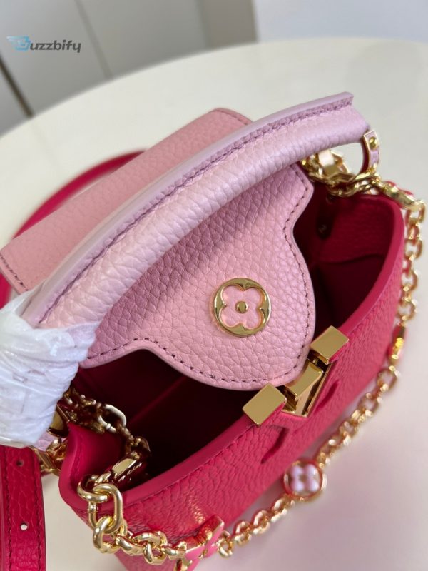 louis vuitton capucines mini hot pink for women womens handbags shoulder bags and crossbody bags 83in21cm lv buzzbify 1 2
