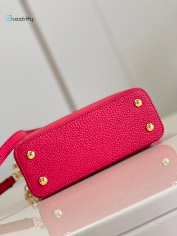 louis vuitton capucines mini hot pink for women womens handbags shoulder bags and crossbody bags 83in21cm lv buzzbify 1 3