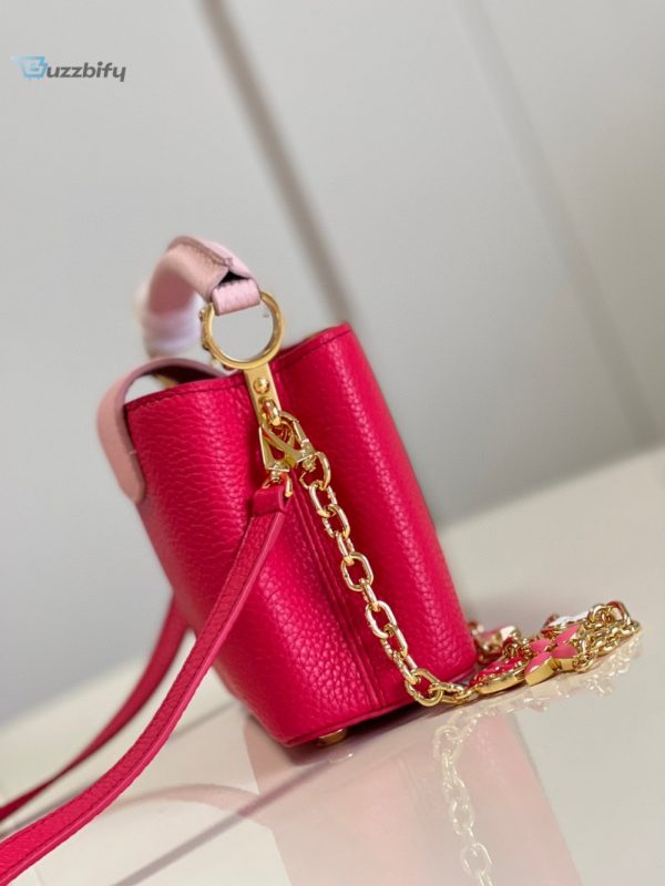 louis vuitton capucines mini hot pink for women womens handbags shoulder bags and crossbody bags 83in21cm lv buzzbify 1 6