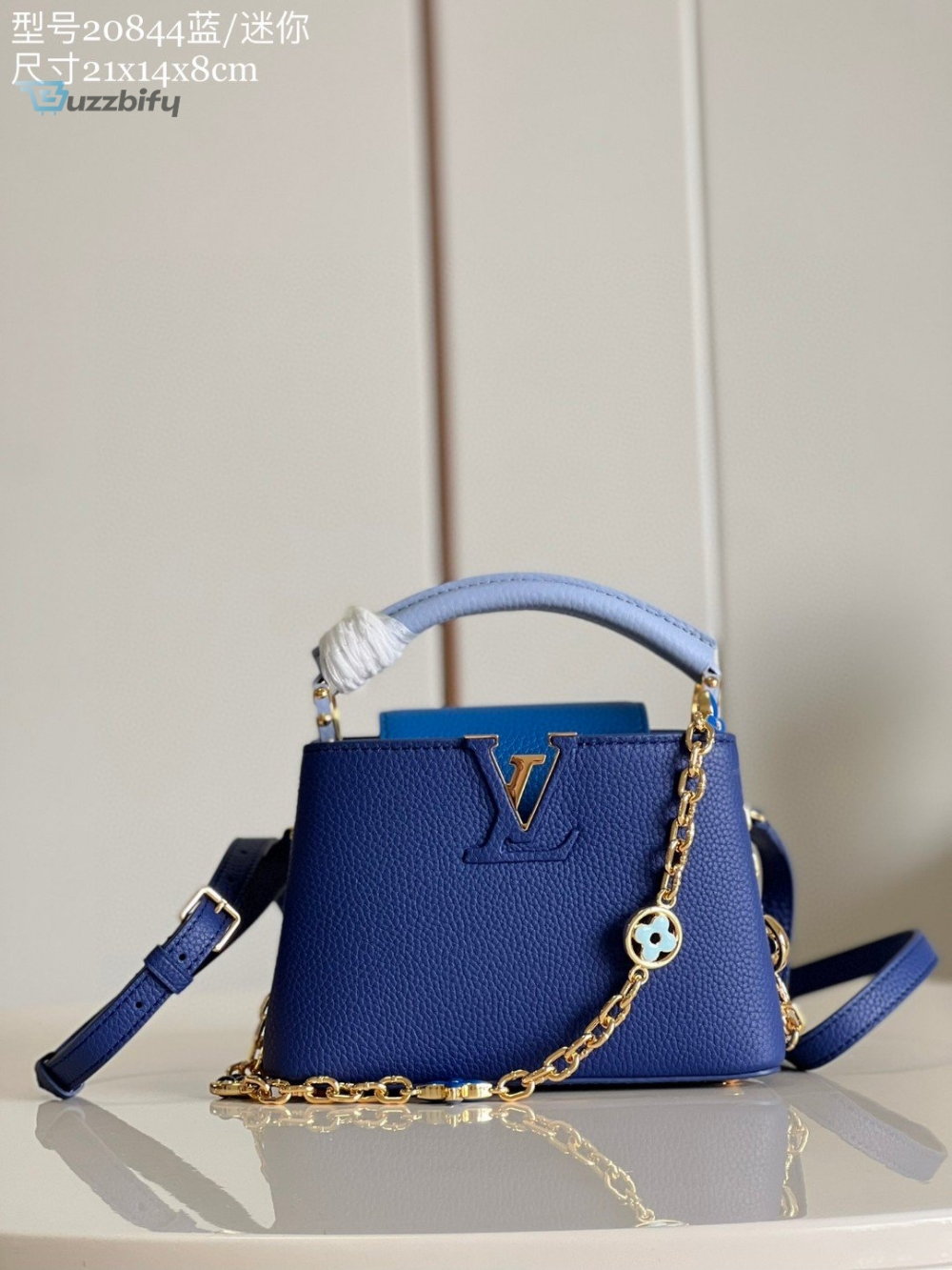 louis vuitton capucines mini blue for women womens handbags shoulder bags and crossbody bags 83in21cm lv buzzbify 1