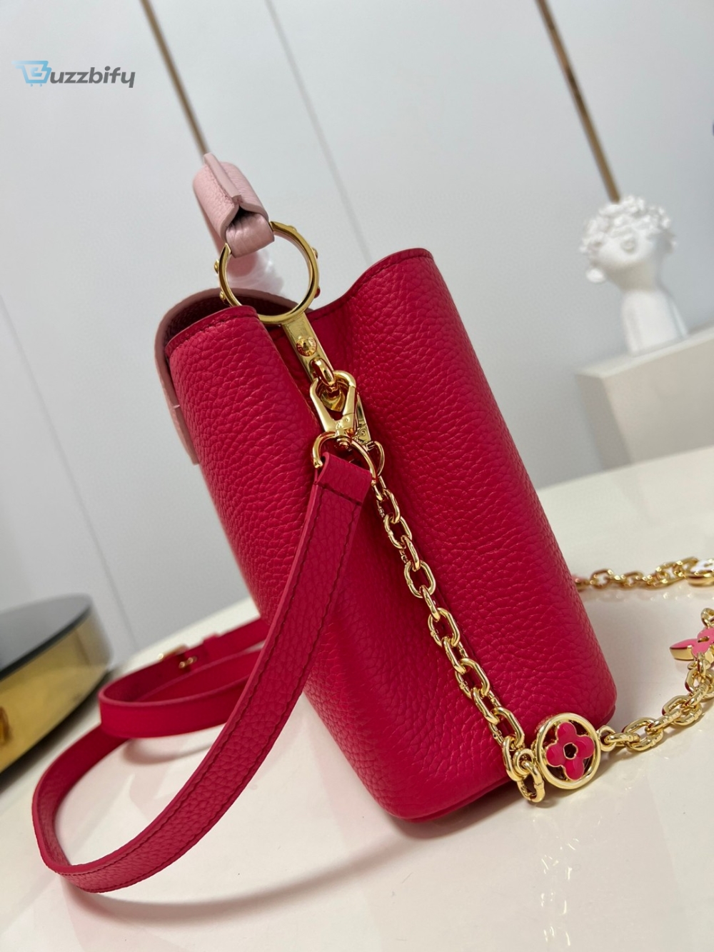 Louis Vuitton Capucines BB Hot Pink For Women, Women’s Handbags, Shoulder Bags And Crossbody Bags 10.6in/27cm LV
