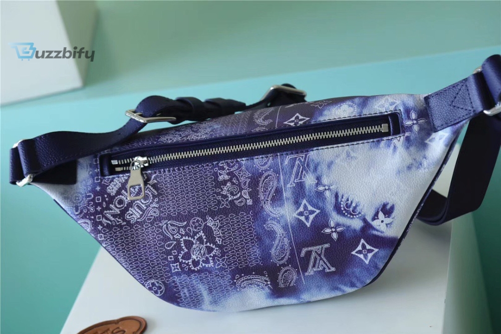 超特価激安 Blue Monogram Pm Bumbag Discovery Vuitton Louis For Mens Men アクセサリー