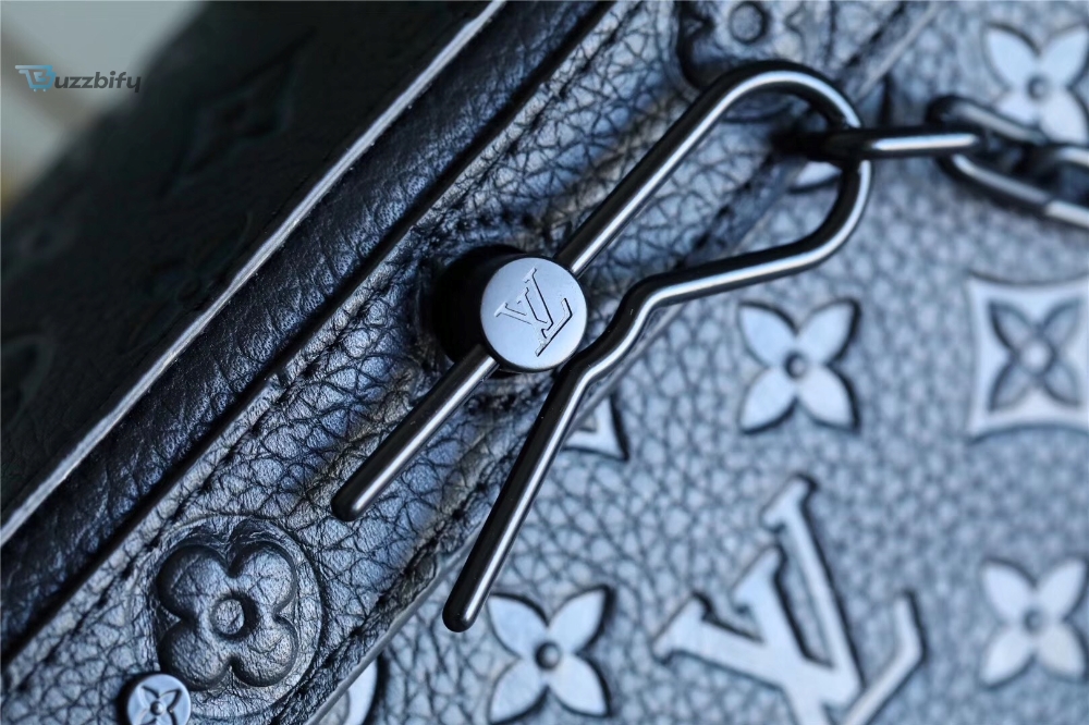 Louis Vuitton Mini Soft Trunk Box Taurillon Black For Men, Men’s Bags, Shoulder And Crossbody Bags 9.1in/23cm LV M61117
