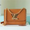 louis vuitton twist mm epi gold miel brown for women womens bags shoulder and crossbody bags 91in23cm lv m59686 buzzbify 1