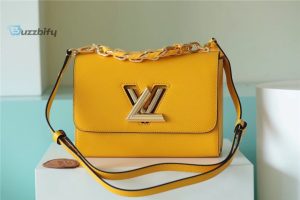 louis vuitton twist mm epi sunflower yellow for women womens bags shoulder and crossbody bags 91in23cm lv m59888 buzzbify 1