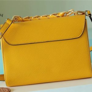 louis vuitton twist mm epi sunflower yellow for women womens bags shoulder and crossbody bags 91in23cm lv m59888 buzzbify 1 8