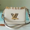 louis vuitton twist mm epi white for women womens bags shoulder and crossbody bags 91in23cm lv buzzbify 1