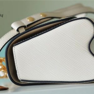 louis vuitton twist mm epi white for women womens bags shoulder and crossbody bags 91in23cm lv buzzbify 1 5