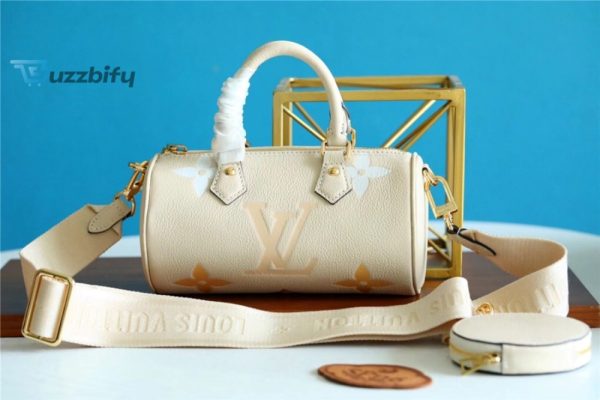 louis vuitton papillon bb monogram empreinte beige for women womens bags shoulder and crossbody bags 79in20cm lv buzzbify 1