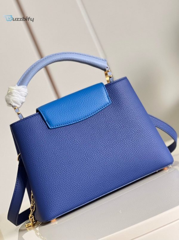 louis vuitton capucines bb blue for women womens handbags shoulder bags and crossbody bags 106in27cm lv buzzbify 1 2