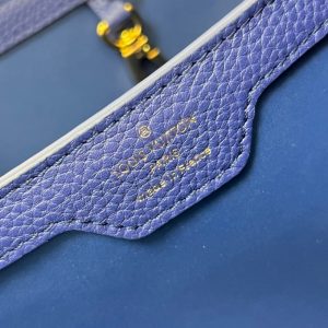 louis vuitton capucines bb blue for women womens handbags shoulder bags and crossbody bags 106in27cm lv buzzbify 1 3