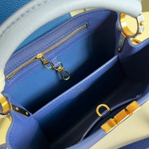 louis vuitton capucines bb blue for women womens handbags shoulder bags and crossbody bags 106in27cm lv buzzbify 1 4